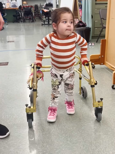 Medical illustration of nerve damage